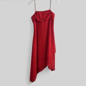 Vintage Deadstock Formal gown Raylia Designs rhinestones size 8 statement y2k